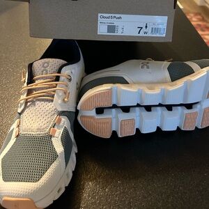 Brand new- never worn. On cloud shoes